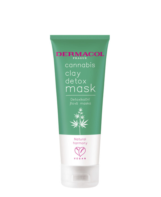 Dermacol Cannabis clay detox mask, 100 ml